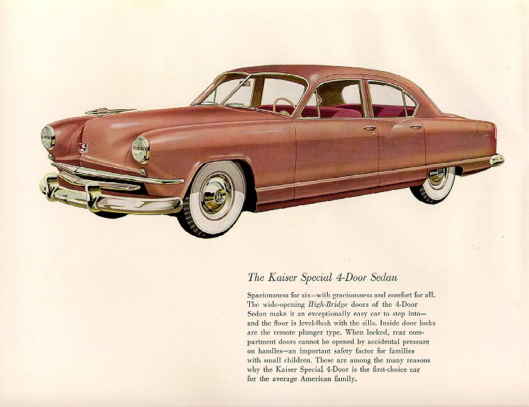 1951 Kaiser Brochure Page 6